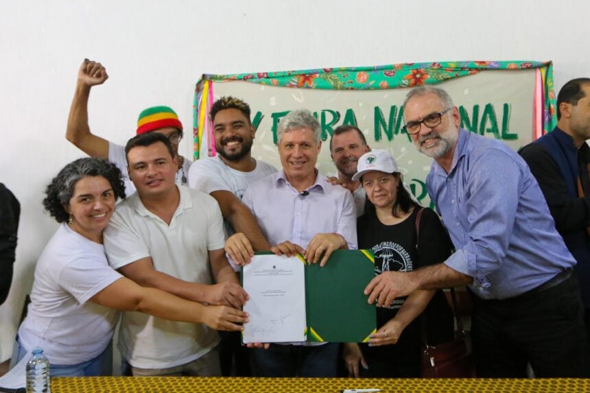 Cesário Braga, superintendente do MDA no Acre, destaca importância do edital para impulsionar a produção agroecológica no estado. Foto: Reprodução