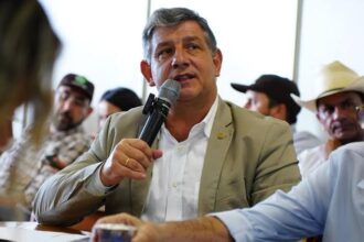 Diretor-geral do Senar, Daniel Carrara, lançou o AgroNorte na Agrotins, em Palmas. Foto: Reprodução