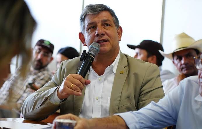 Diretor-geral do Senar, Daniel Carrara, lançou o AgroNorte na Agrotins, em Palmas. Foto: Reprodução