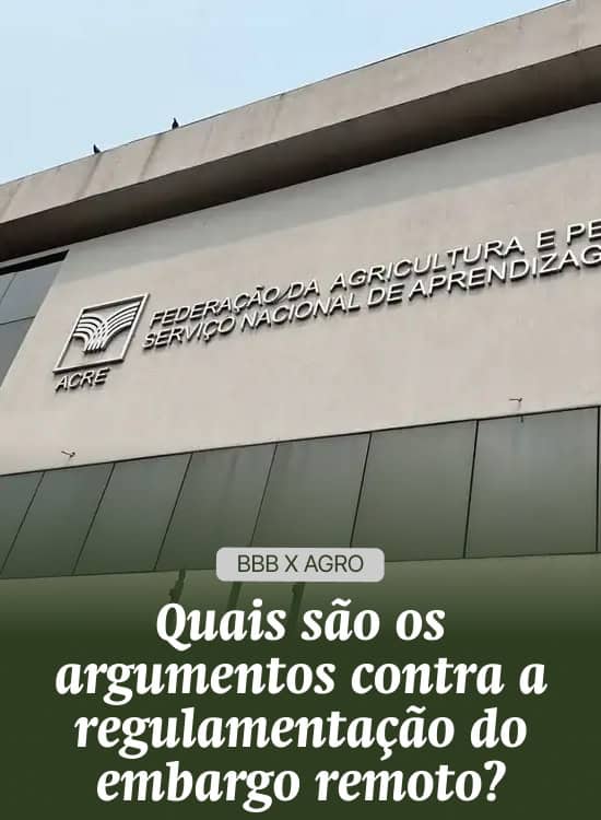 Quais são os argumentos contra a regulamentação do embargo remoto?