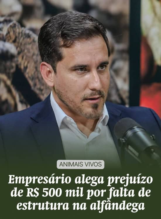 Empresário alega prejuízo de R$ 500 mil por falta de estrutura na alfândega