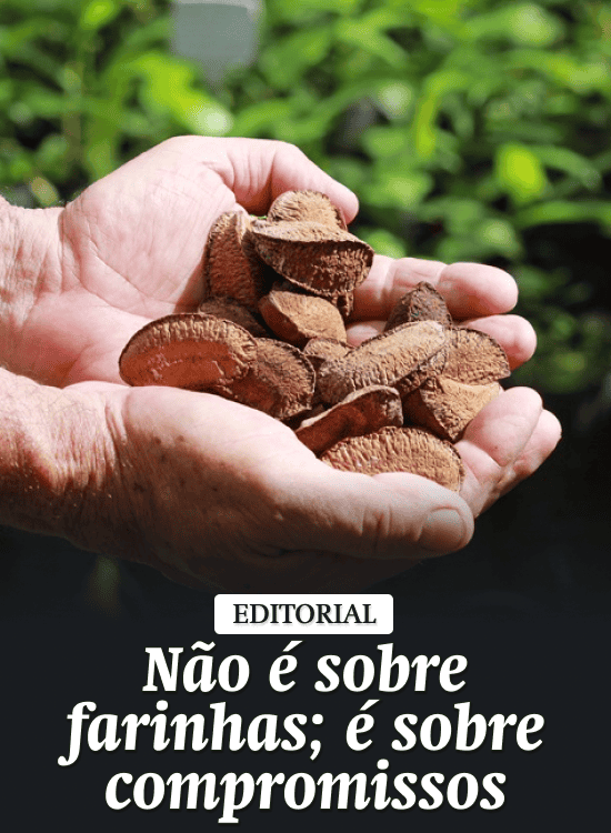 Não é sobre farinhas; é sobre compromissos