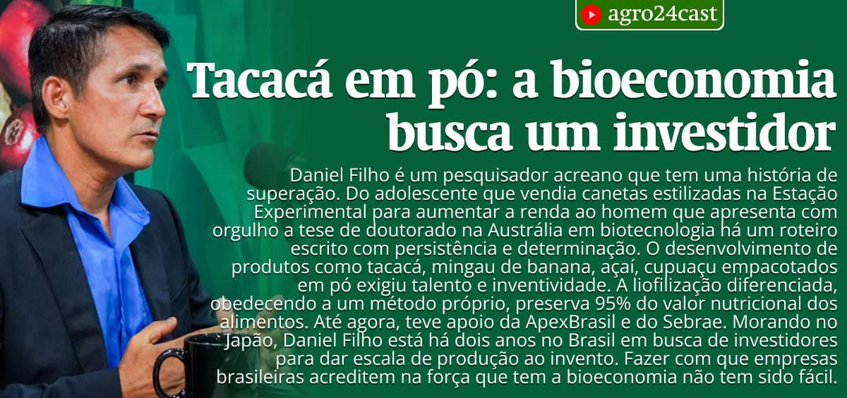 Tacacá em pó: a bioeconomia busca um investidor
